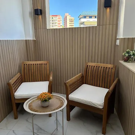アパート Modern And Cozy Loft Double Terrace And